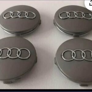 60mm Audi Wheel Center Caps Set of 4